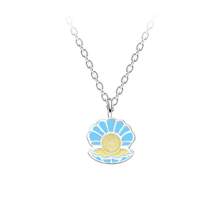 Sterling Silver Shell Necklace