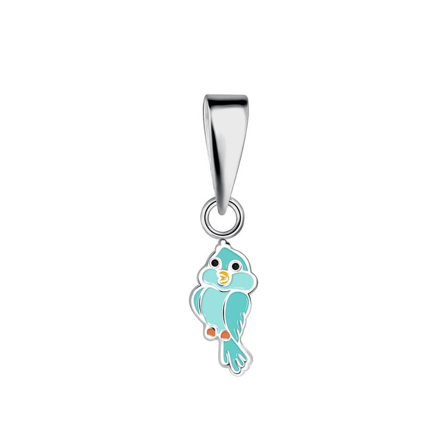 Sterling Silver Parrot Pendant